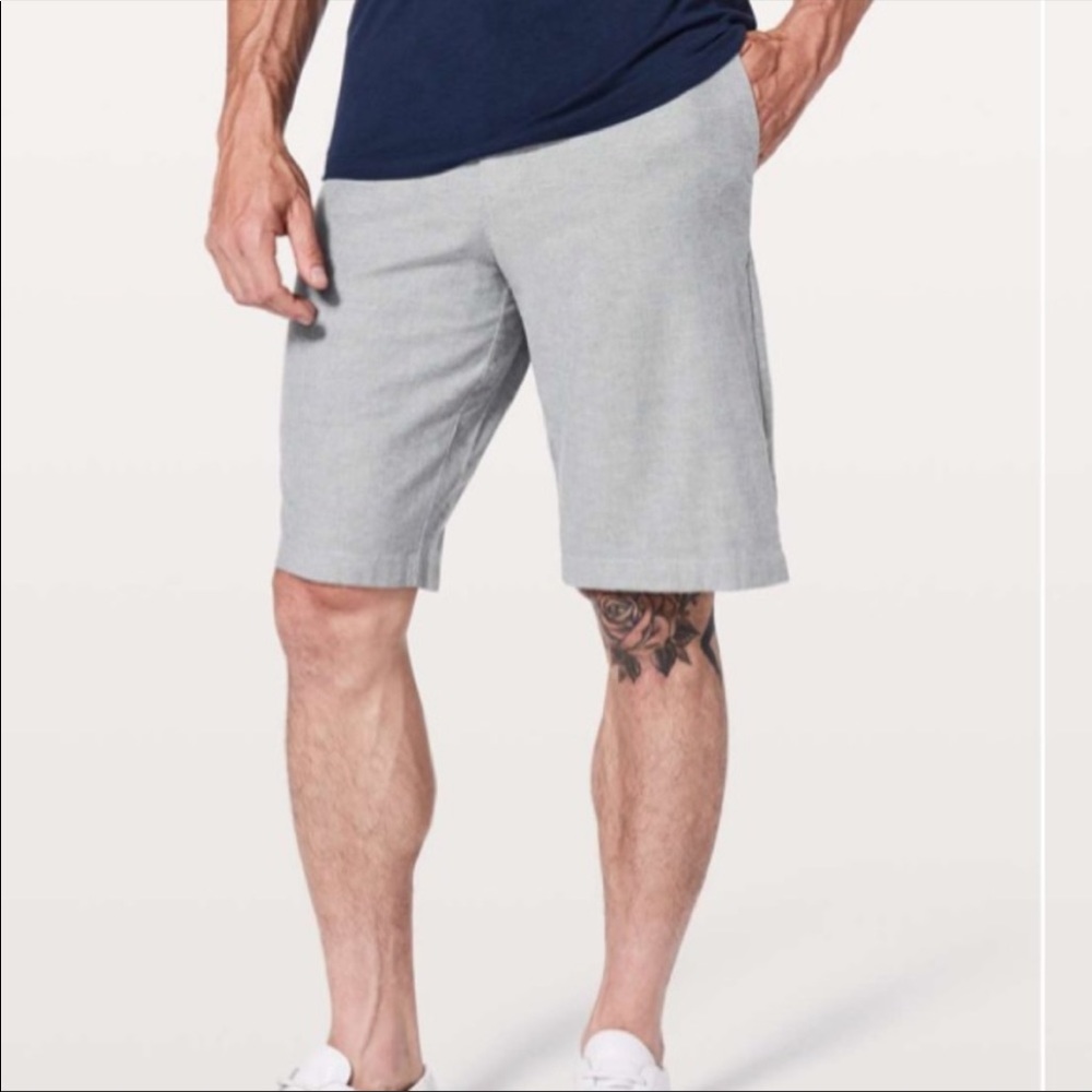 Lululemon Commission Short Relaxed Qwick Oxford Size 38